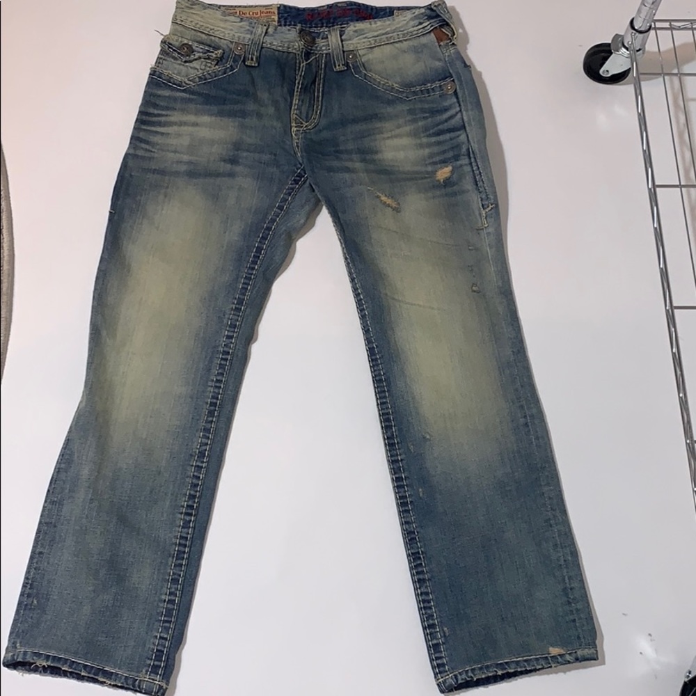 Rivet de cru jeans